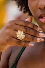 Anel Flor Solar - Imagem 4